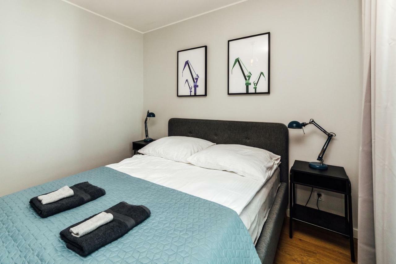 Pobookowane Stocznia Apartments Gdansk Bagian luar foto