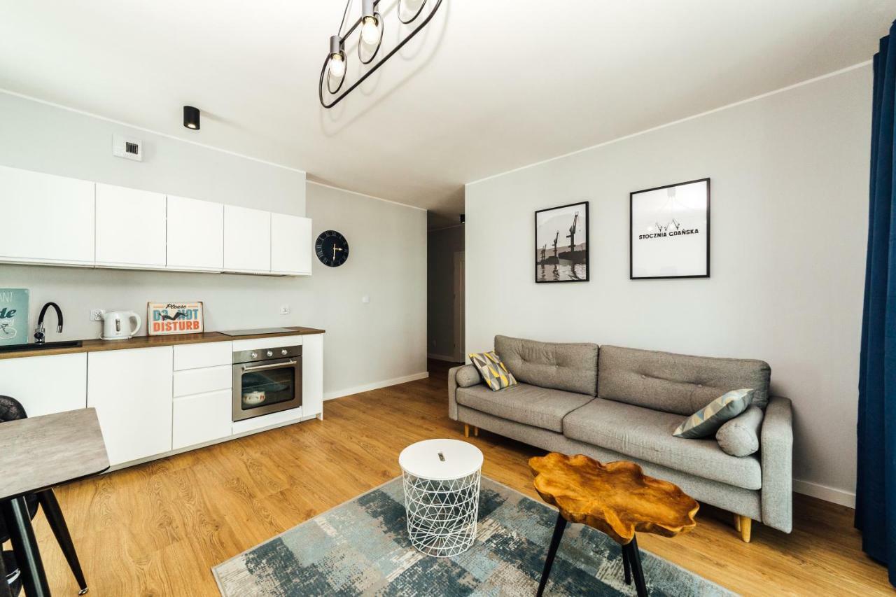 Pobookowane Stocznia Apartments Gdansk Bagian luar foto