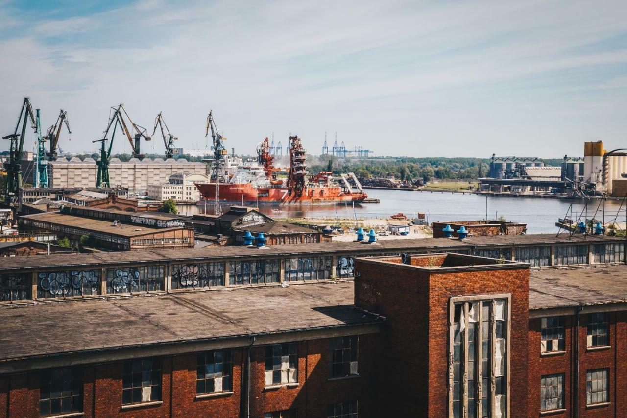 Pobookowane Stocznia Apartments Gdansk Bagian luar foto