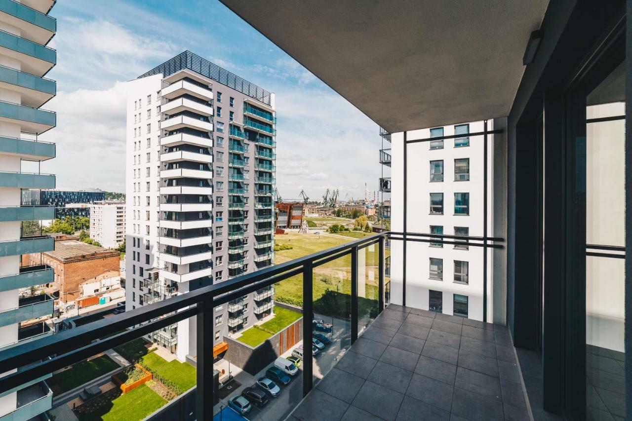 Pobookowane Stocznia Apartments Gdansk Bagian luar foto