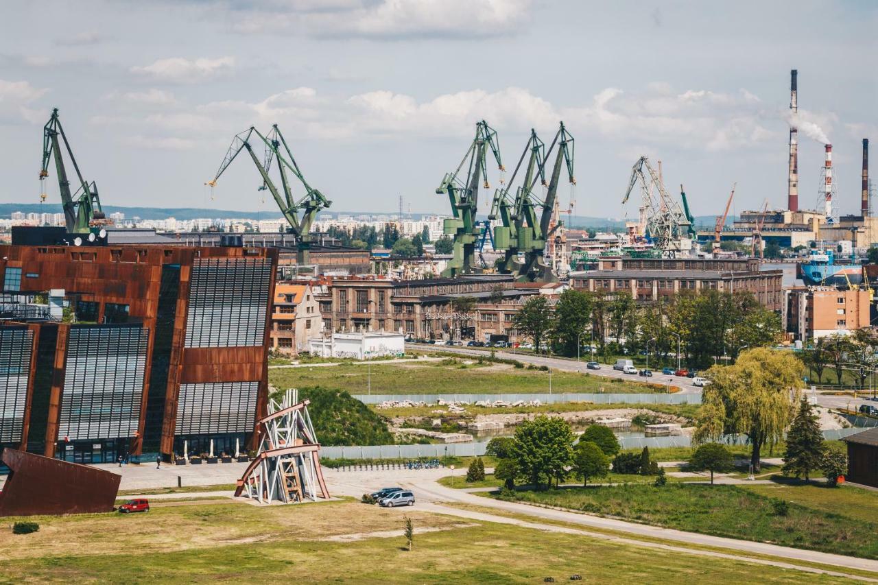 Pobookowane Stocznia Apartments Gdansk Bagian luar foto