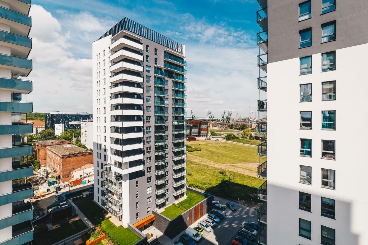 Pobookowane Stocznia Apartments Gdansk Bagian luar foto