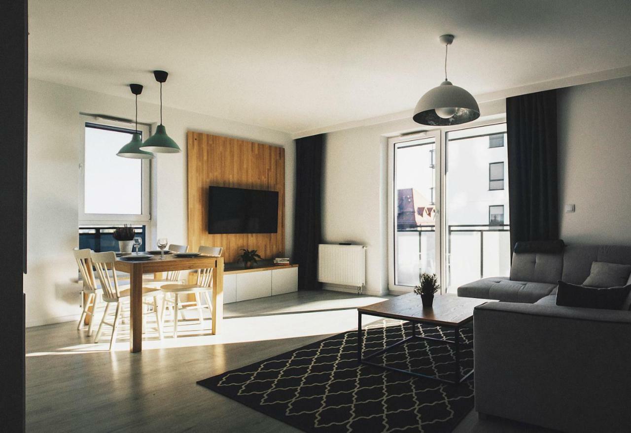 Pobookowane Stocznia Apartments Gdansk Bagian luar foto