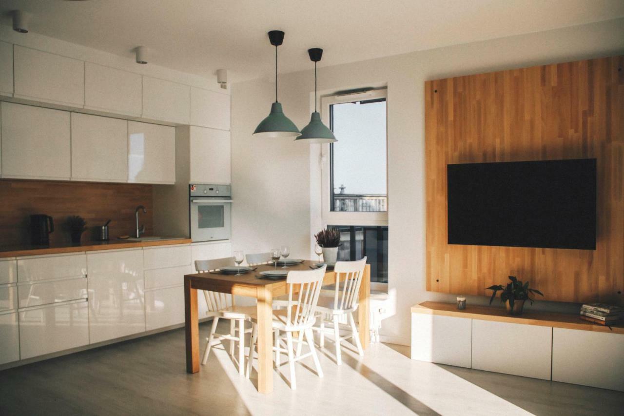 Pobookowane Stocznia Apartments Gdansk Bagian luar foto