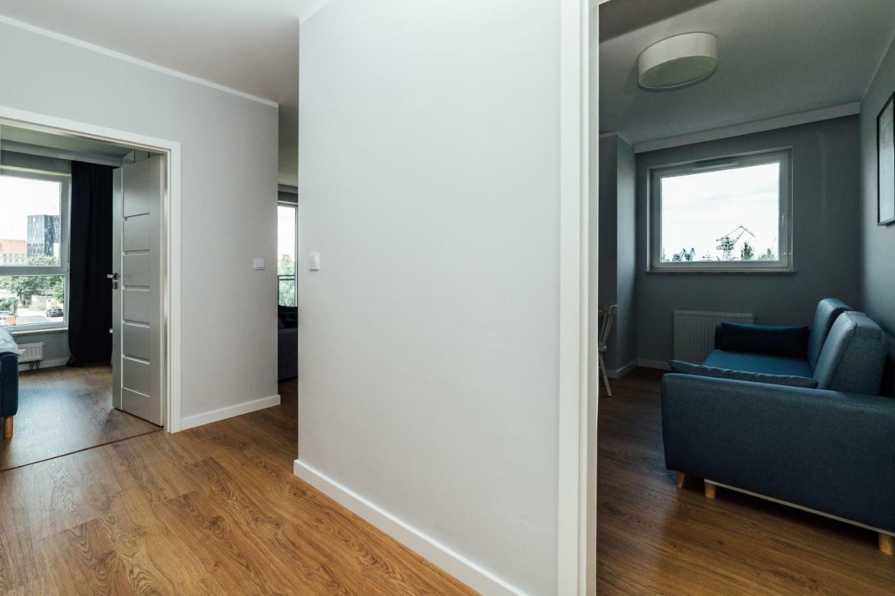 Pobookowane Stocznia Apartments Gdansk Bagian luar foto